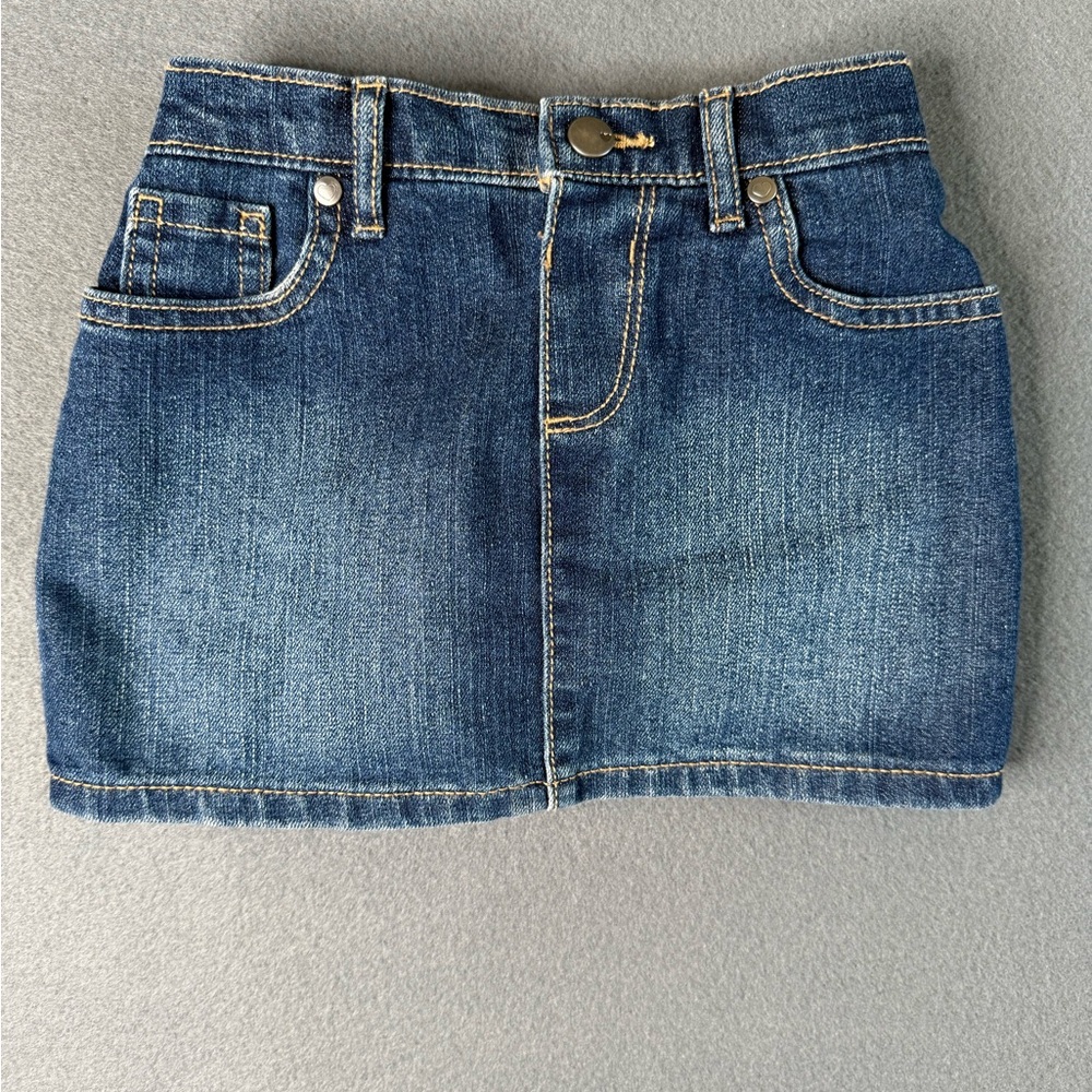 Toddler Girls Denim Mini Skirt Size 5T